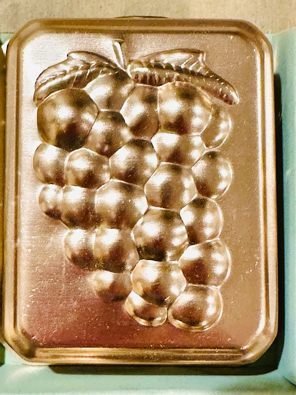 Vintage Mirro Copper Tone Aluminum Gelatin Molds 6-Pc Set 1950-‘60s -Excellent